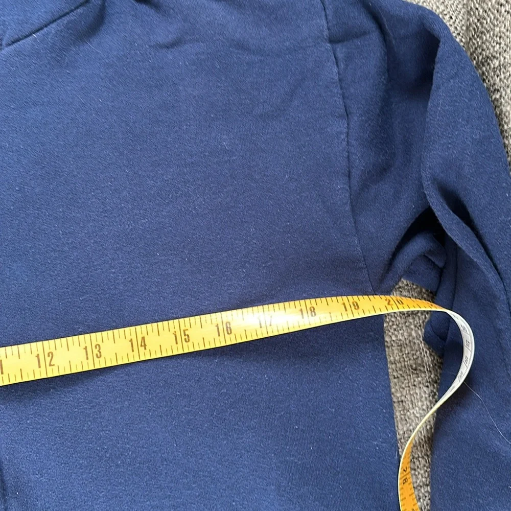 Jerzees Boys Navy Full Zip Hooded Sweatshirt Size 16